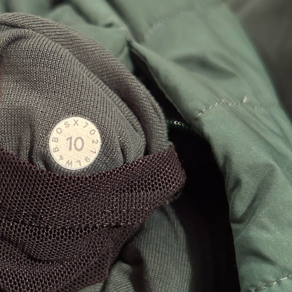 Lululemon Switch Please Shacket Green Reversible Size 10 - Picture 12 of 12